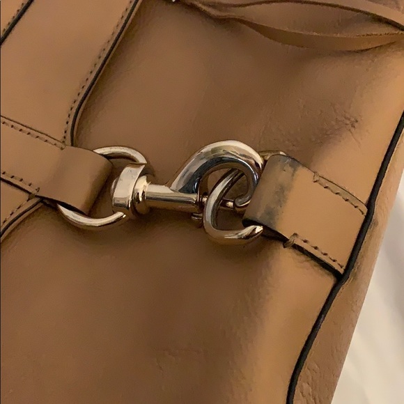 Tan Leather Rebecca Minkoff Tote - Picture 5 of 9